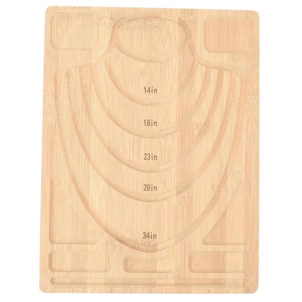 4812 Bamboo Bead Board, Multifunctional Beading Mats for DIY Jewelry Making